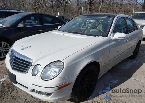 2008 Mercedes-Benz E 350 4Matic из США, поврежденный, VIN WDBUF87X38B261607